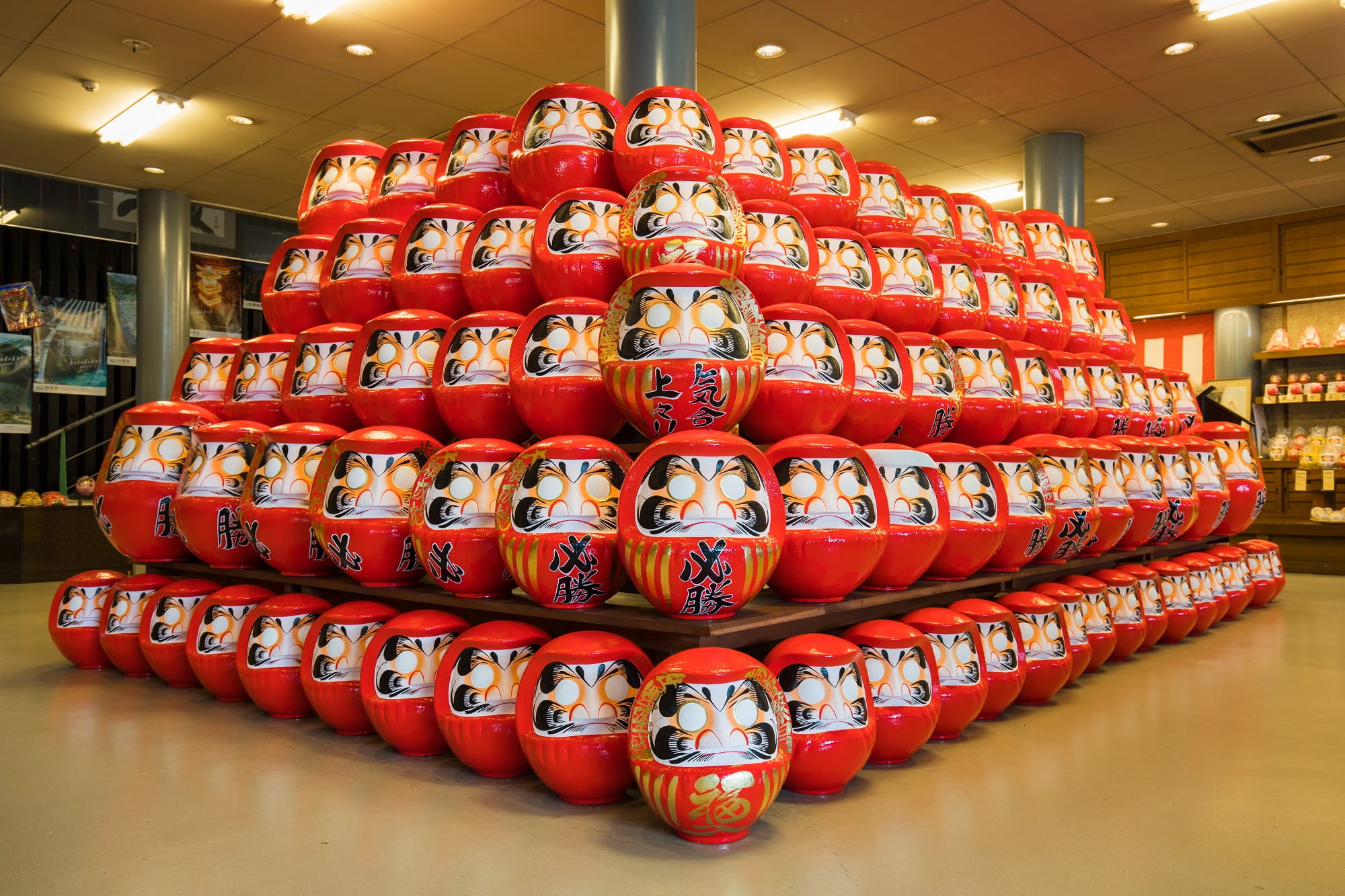 Learn about the history of daruma dolls, and even make one yourself, in Takasaki.