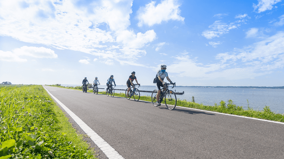 Cycle along the scenic Tsukuba Kasumigaura Ring Ring Road